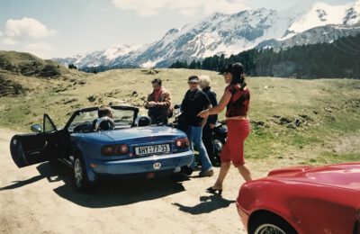MX-5 na výletě ve Švýcarsku (2002)